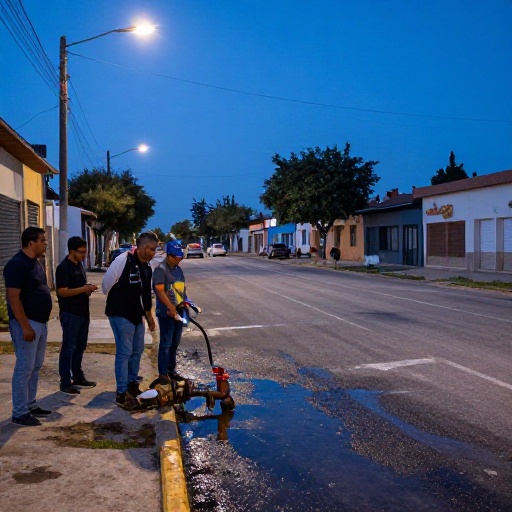 Suspensión del servicio de agua en Los Rosados por falla técnica
