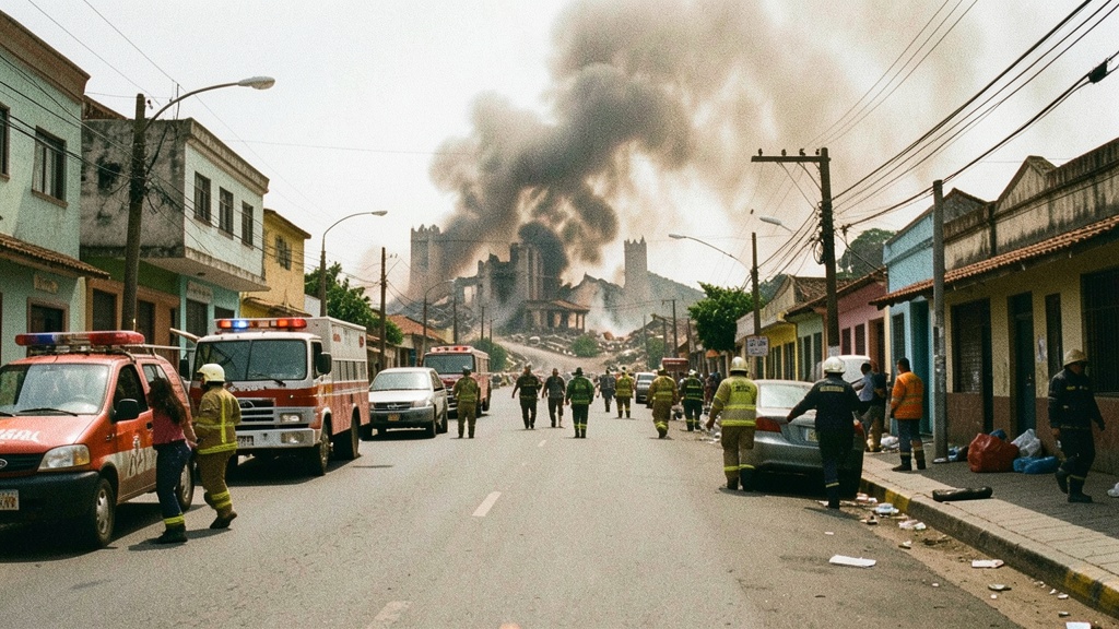 Gobernación del Guayas activó ayuda inmediata tras incendio en Monte Sinaí