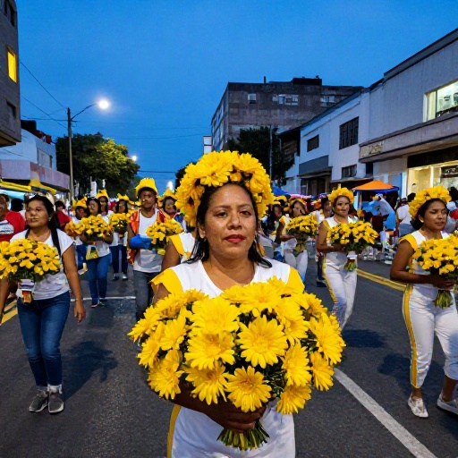 La tradición de las flores amarillas llega a Guayaquil: más allá del romance