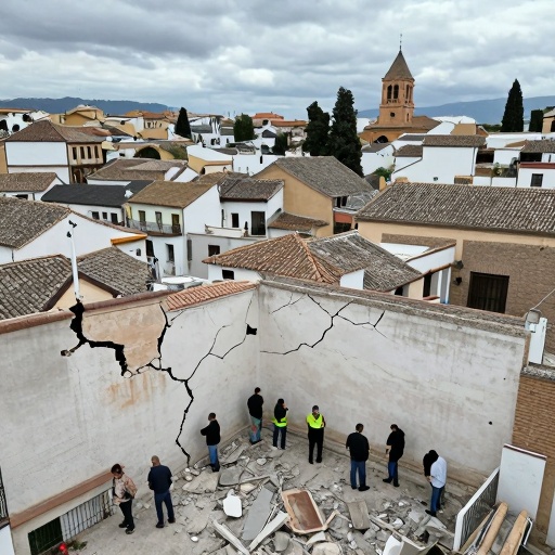 Terremoto magnitud 5 sacude Granada; daños materiales y activación de emergencia