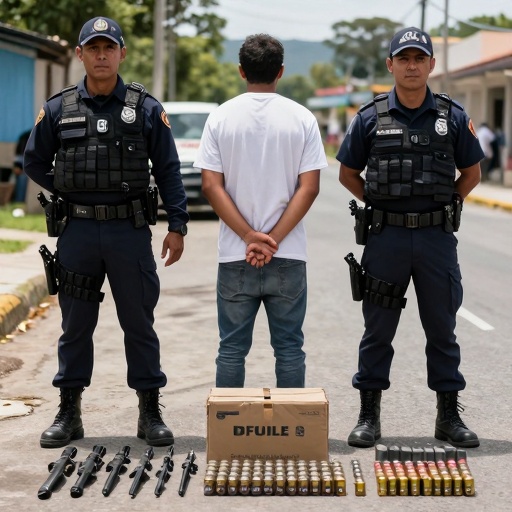 Desarticulan red de armas: Detienen al principal proveedor de los Chone Killers en Daule