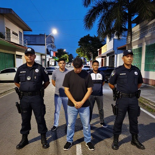 Operativo policial en Balzar captura a tres presuntos miembros de Los Choneros
