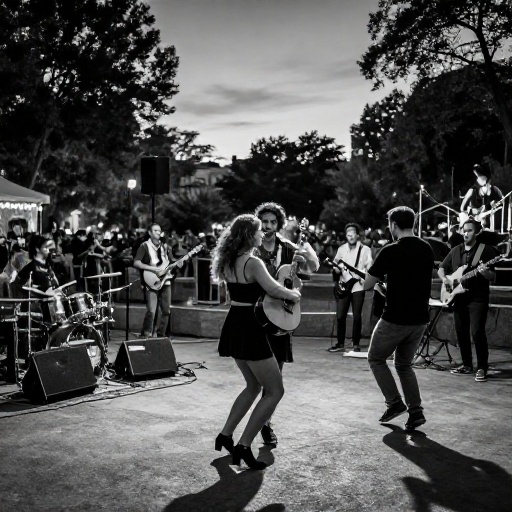 Música en vivo devuelve la vida a los parques de Urdesa