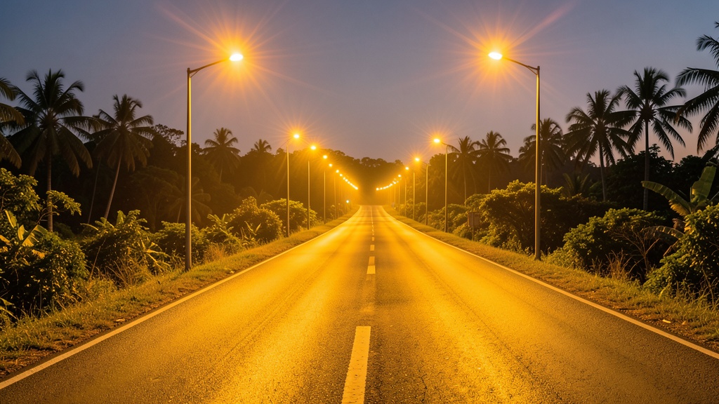 CNEL ilumina Aguas Claras en Muisne con 50 luminarias y red nueva