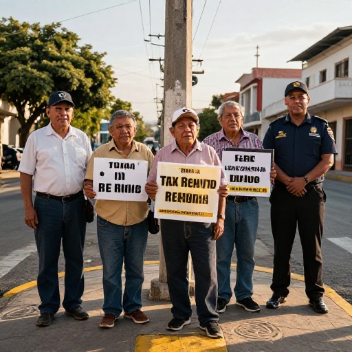 Adultos mayores exigen al SRI Zona 8 el cumplimiento de devoluciones del IVA en Guayaquil