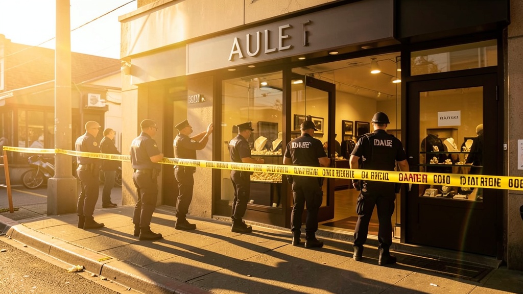 Roban más de $50 mil en joyería del centro de Daule; no dejaron huella
