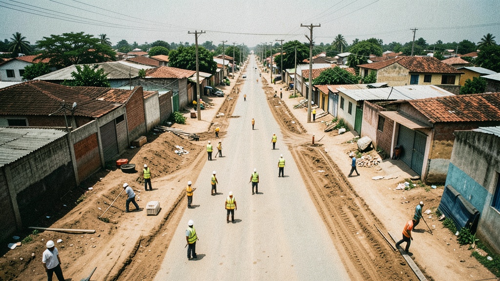 Alcaldía avanza en 80% las obras viales del Suburbio para 120 mil vecinos
