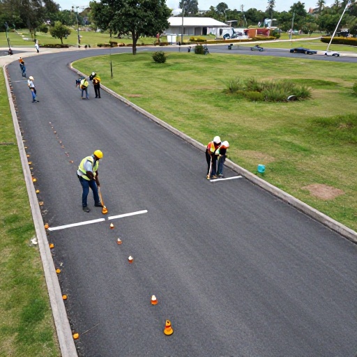 Obras viales: Instalarán 40 resaltados parabólicos en Teodoro Alvarado Oleas para mejorar seguridad