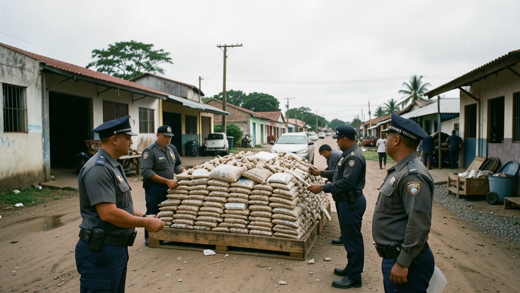 Policía desbarata envío de 597 kg de cocaína en puerto de Posorja