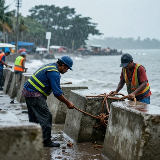 Obras de prevención contra El Niño aún en ejecución en Guayaquil antes del inicio de lluvias