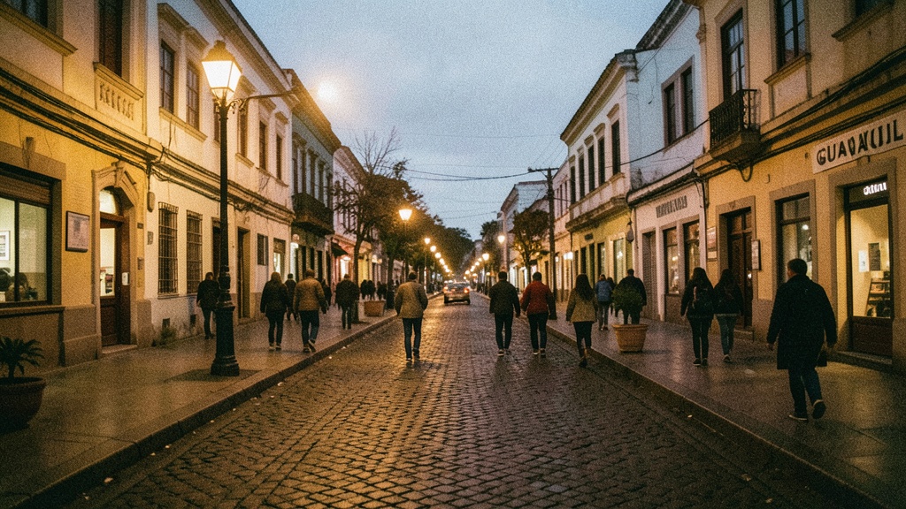 Mejor luz para 600 peatonales de Guayaquil