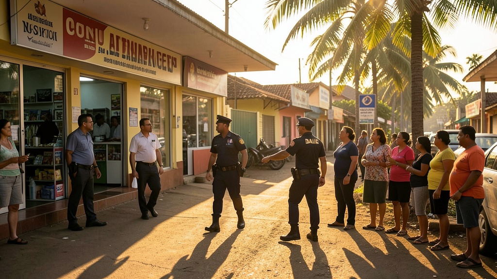 Guardias detienen a ladrón en farmacia de La Joya, Daule; vecinos exigen patrullaje