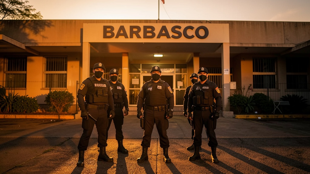 Dos detenidos por incendio de patrullero en Barbasco; jueza ordena prisión preventiva