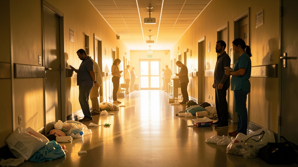 Denuncian negligencia sanitaria en el Hospital General de Daule por falta de atención a pacientes con síntomas de COVID-19