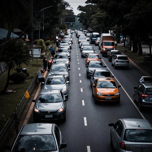 Cierran giro en U hacia Daule: conductores deben usar otro retorno
