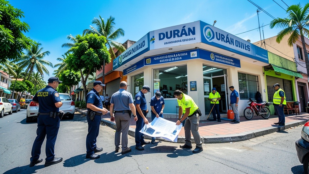 Durán: Policía y Municipio pactan operativo contra microtráfico y robos en 2021