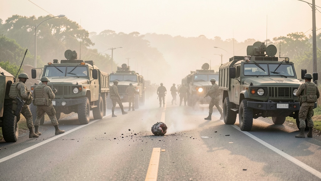 El Triunfo: Operativo militar desmantela célula de Los Águilas y asegura explosivos