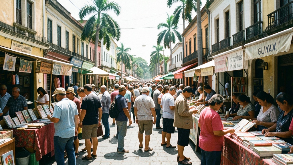 Feria del Libro y Perla Market dinamizan el feriado en Guayaquil