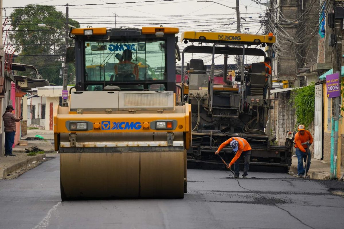 Asfaltado concluido en tramo clave entre Amazonas y Abdón Calderón en Milagro