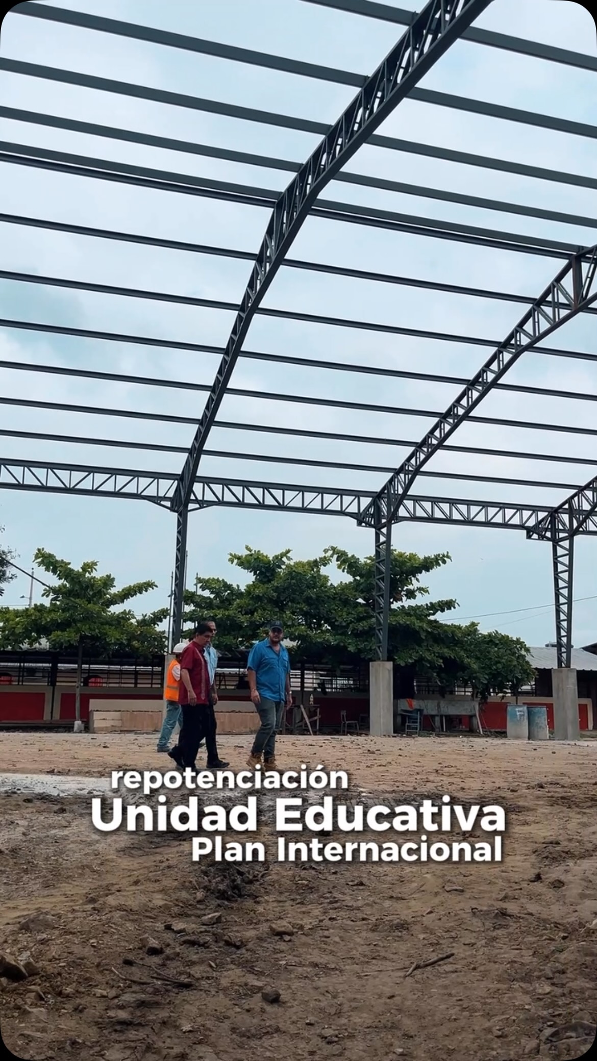 Avanza repotenciación de Unidad Educativa Plan Internacional en El Laurel