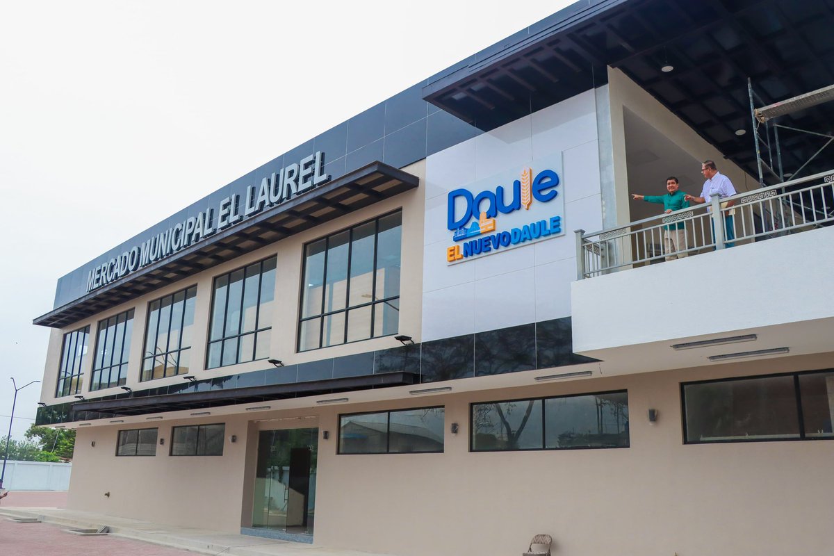 Mercado Municipal de El Laurel abrirá puertas pronto en Daule