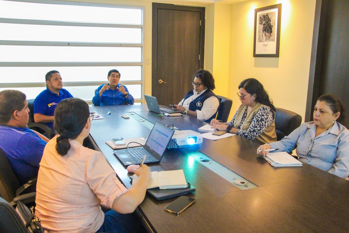 Daule y PMA diseñan plan multiamenazas para respuesta ante emergencias