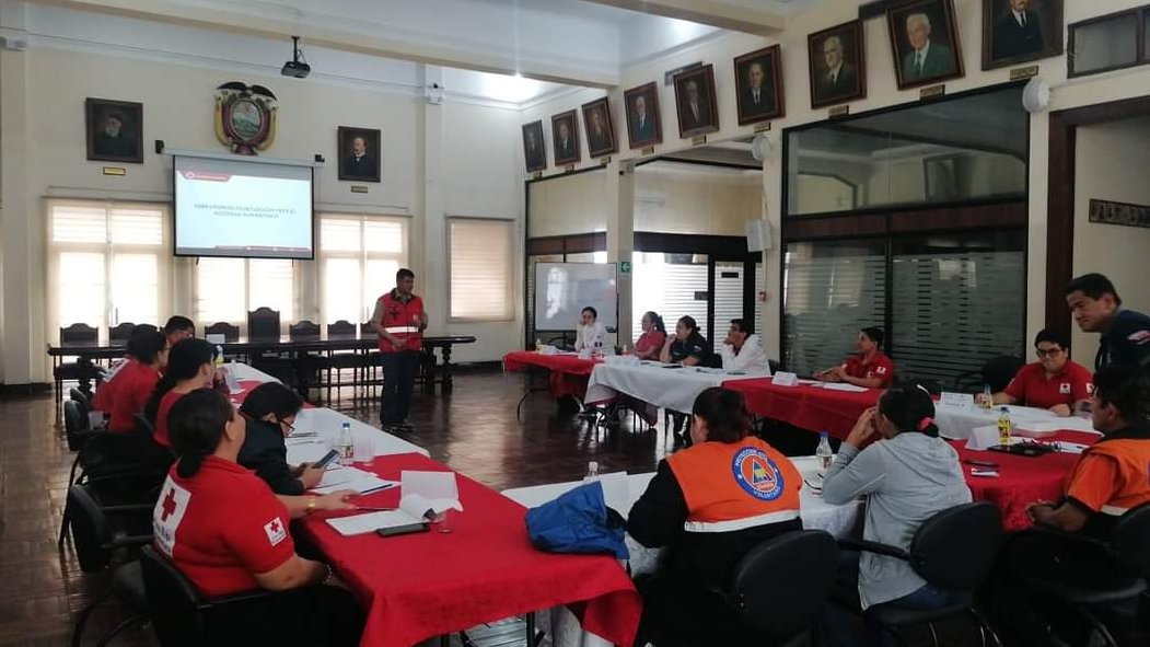 Secretaría de Gestión de Riesgos capacita a voluntarios en Guayaquil