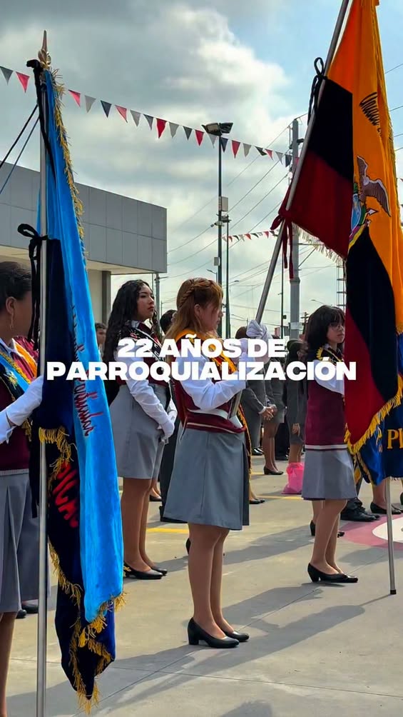 Durán: Conmemoran 22 años de parroquialización de El Recreo con acto cívico