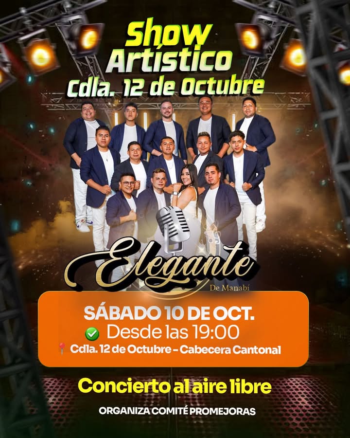Simón Bolívar celebra su tradicional fiesta de octubre en la cabecera cantonal