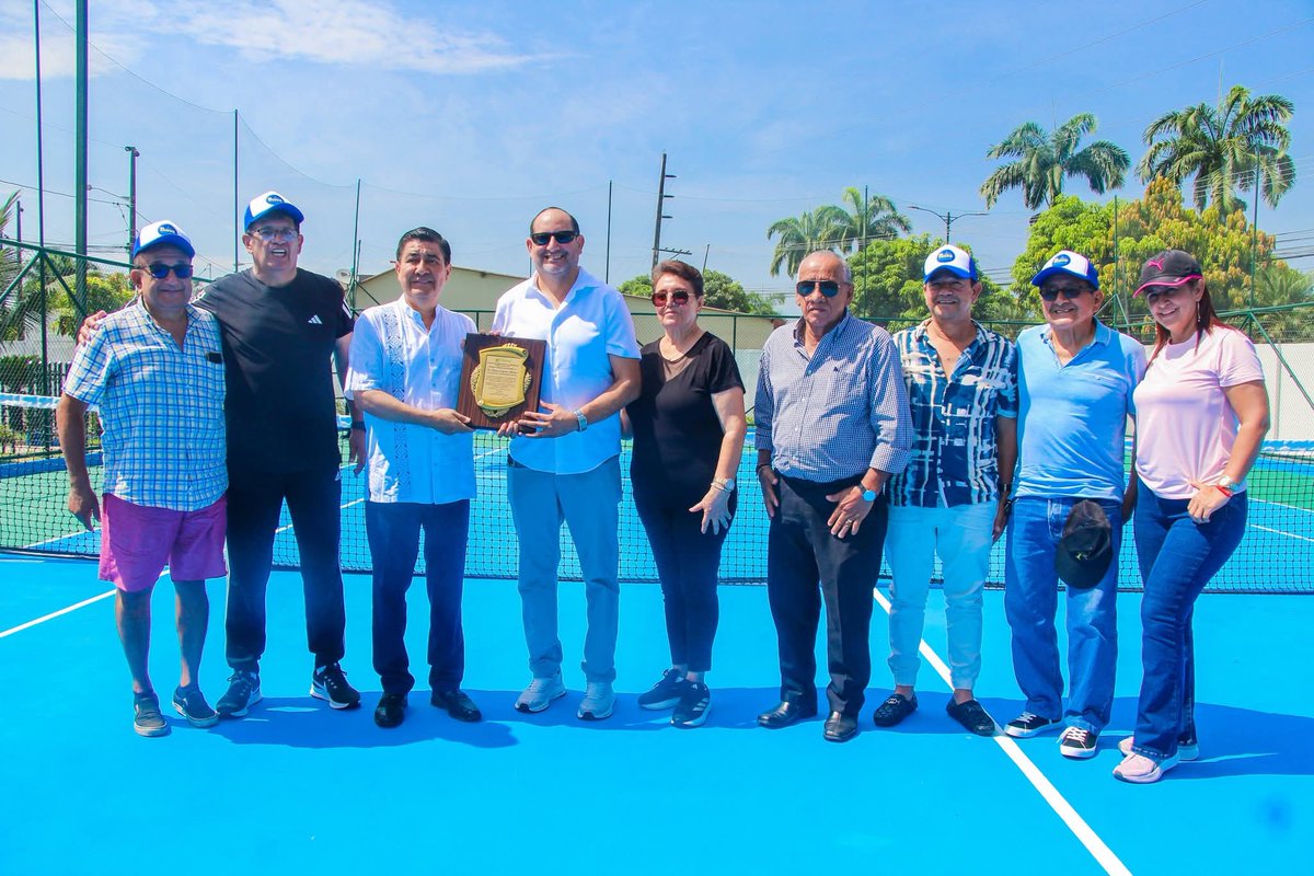 Municipio de Daule inauguró obras en Villa Club Boreal tras mantenimiento y nuevas canchas