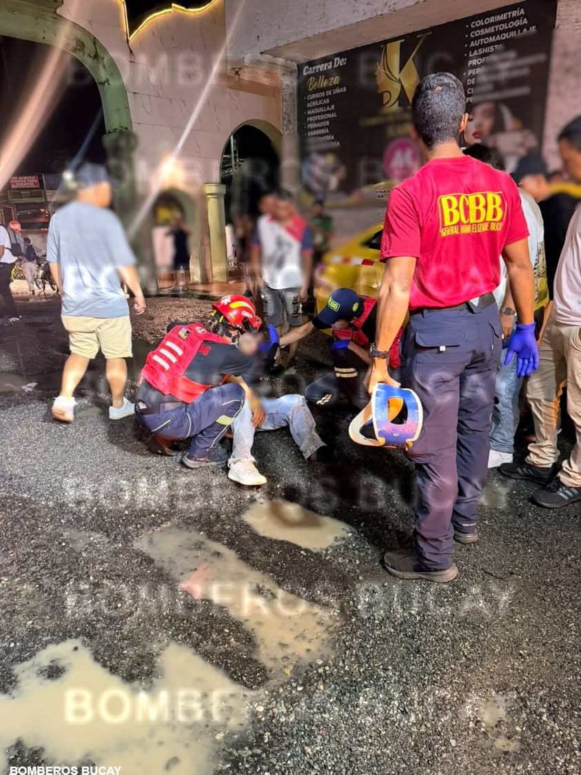 Joven de 27 años quedó hospitalizado tras accidente en La Puntilla