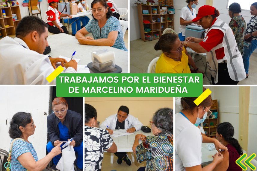 Brigada médica gratuita en el Ab. Pedro Orellana para marcelinenses