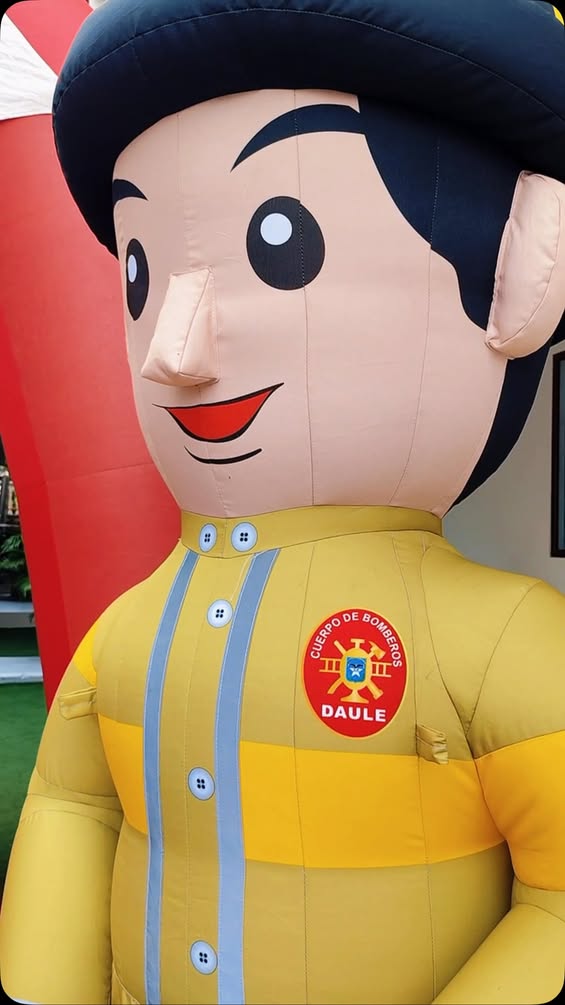 Bomberos de Daule promueven prevención y cercanía con la comunidad