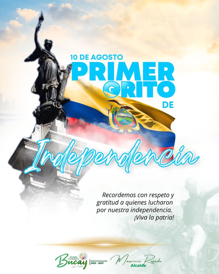 Bucay rinde homenaje al Primer Grito de Independencia con orgullo local
