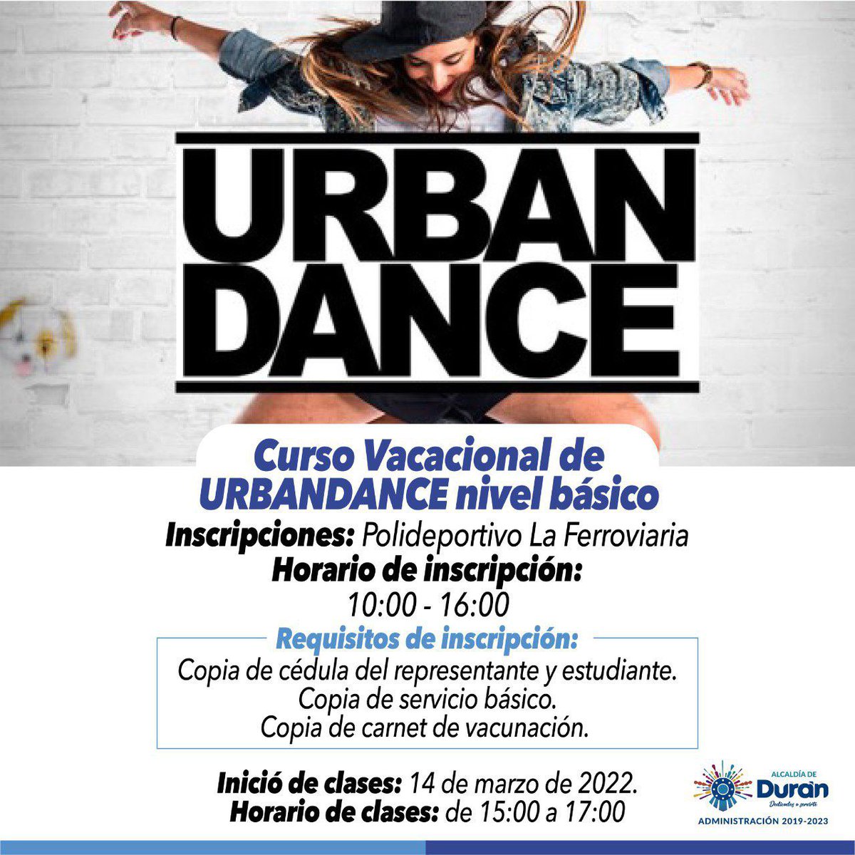 Inscripciones para curso de Urban Dance arrancan este lunes en La Ferroviaria