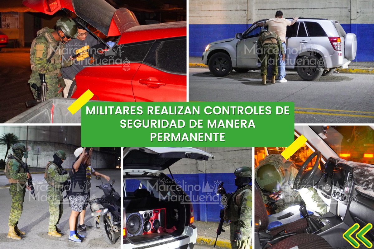 Patrullajes militares y municipales en Coronel Maridueña para asegurar el cantón
