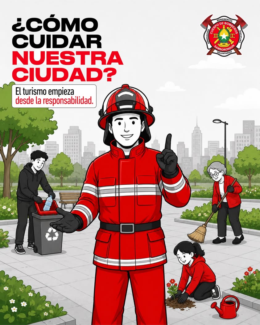 Bomberos de Samborondón piden respetar hidrantes y señalización este Día Mundial del Turismo