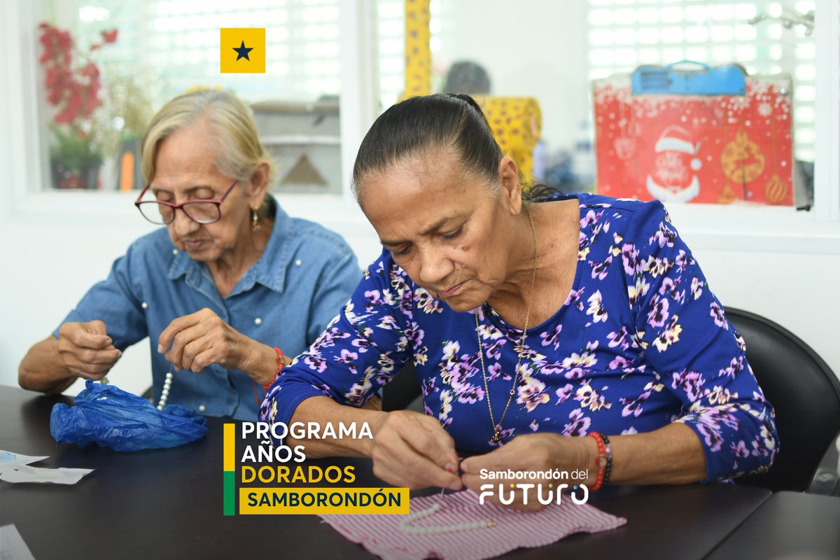 Adultos mayores de Samborondón tejen futuro en talleres de CEYOM