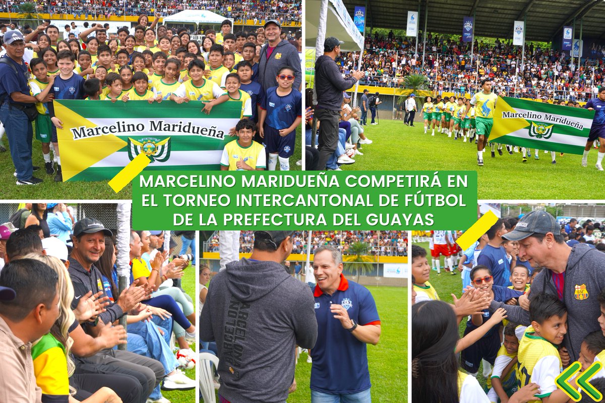 Prefectura del Guayas inauguró el Torneo Intercantonal de Fútbol en Coronel Marcelino Maridueña