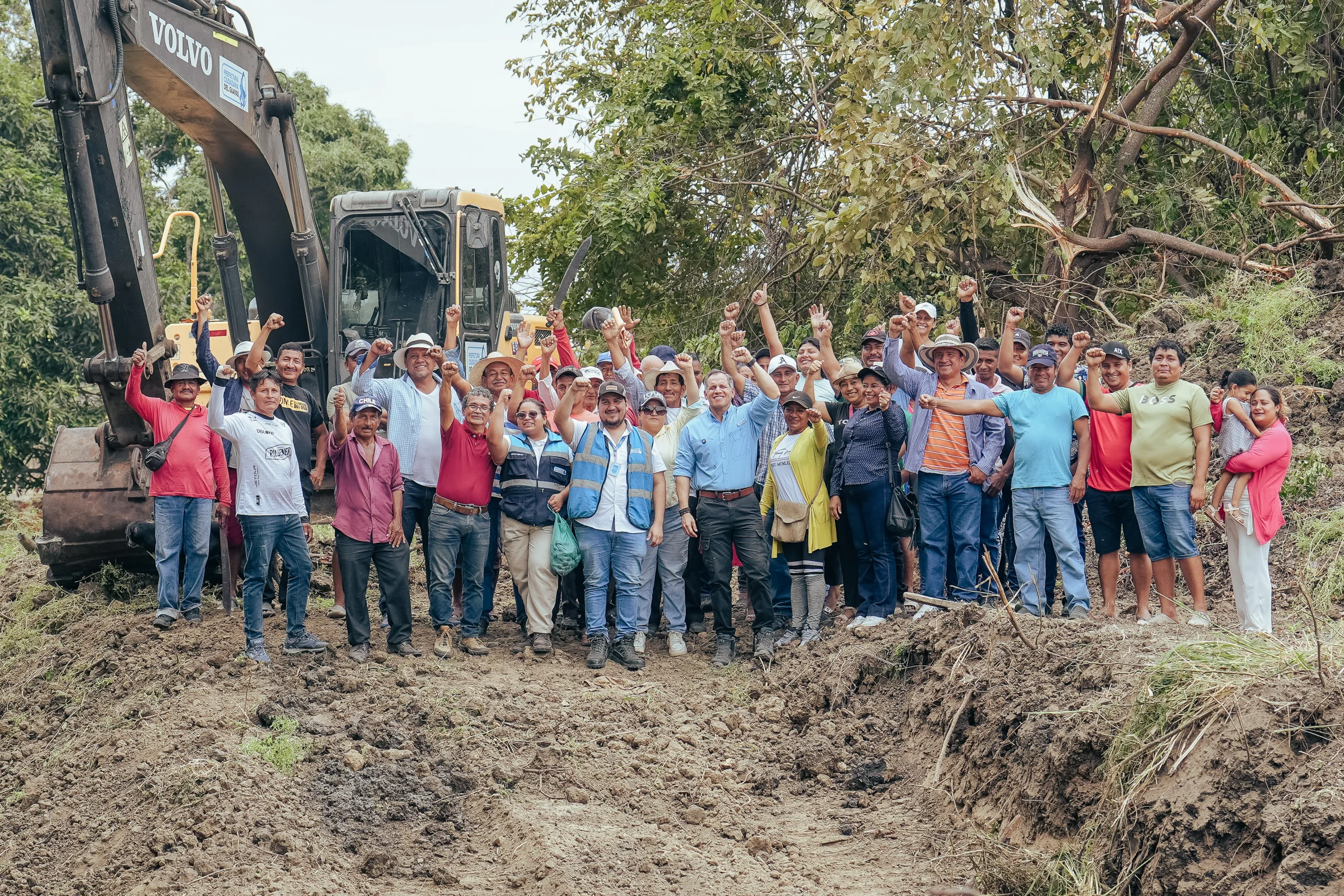 Rehabilitación del Estero Loco protege a 6.000 habitantes de Lomas de Sargentillo