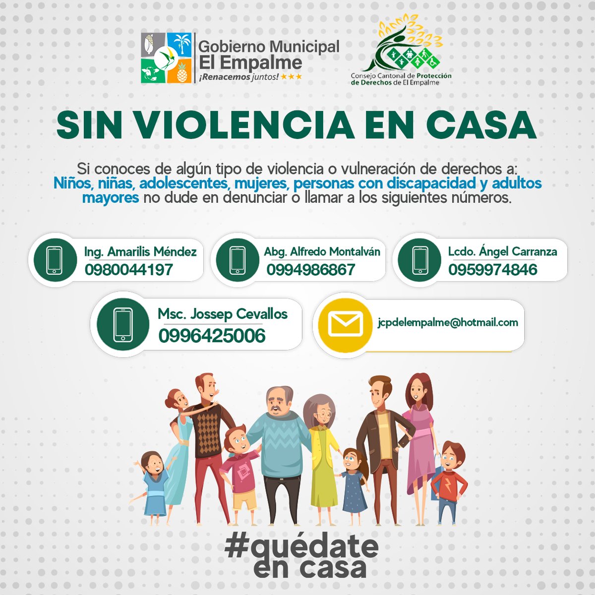 Empalme activa canales para denunciar violencia contra la mujer