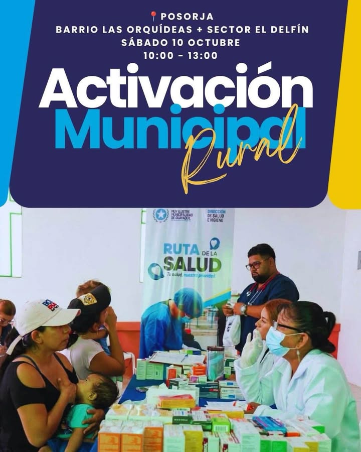 Brigadas médicas y dentales gratuitas llegan a Posorja este sábado