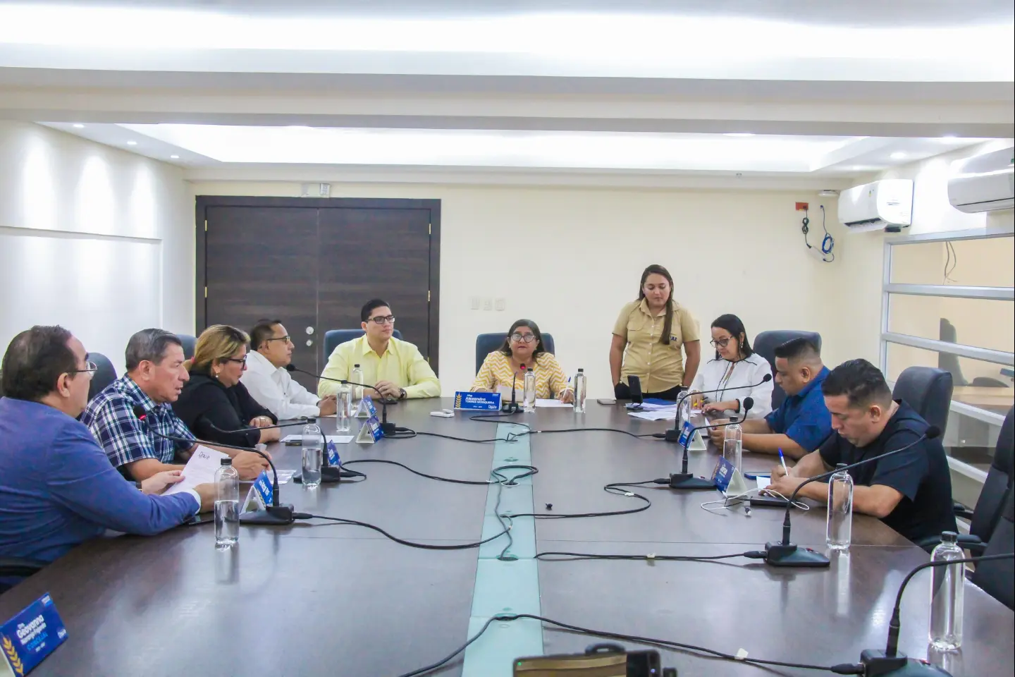 Concejo de Daule aprueba ordenanza de materiales y avanza obras en La Aurora y Clarisa