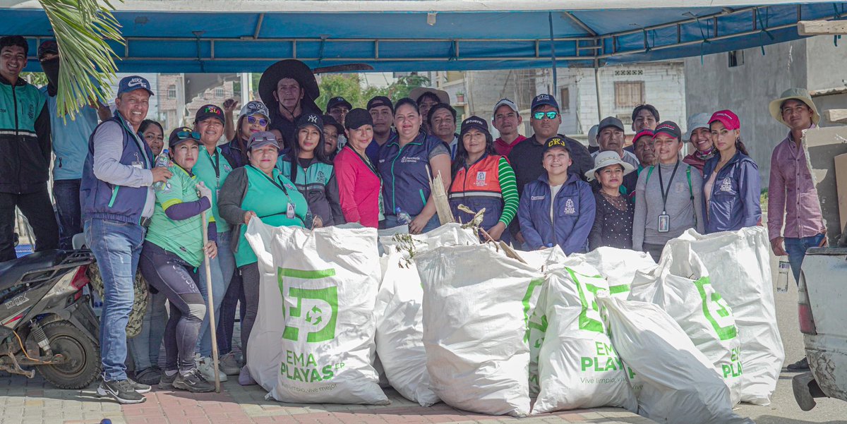 Minga de limpieza en Los Chirijos deja calles más seguras para el vecino de Playas
