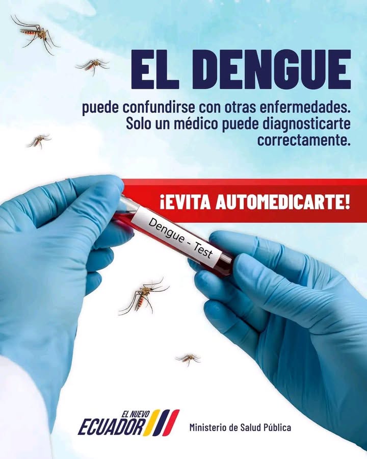 GAD Balzar advierte sobre el dengue: síntomas leves pueden agravarse rápidamente