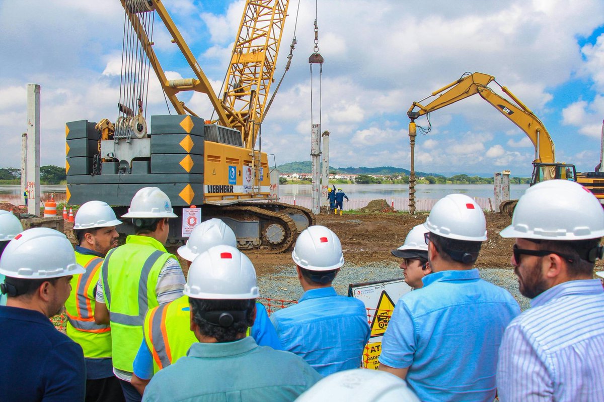 Avanzan obras del Malecón y regeneración urbana en La Aurora, Daule