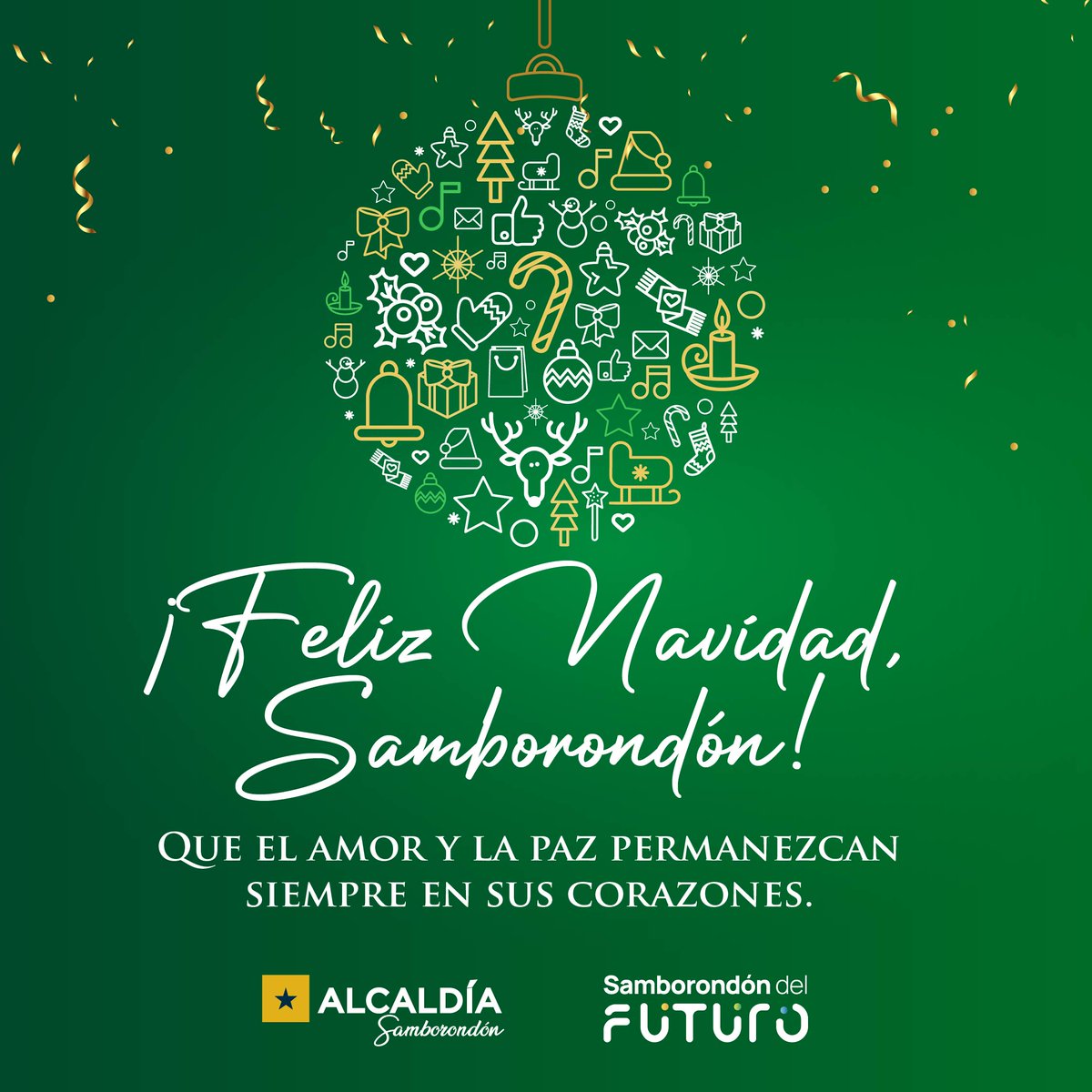 El Municipio de Samborondón envía su mensaje navideño a las familias del cantón
