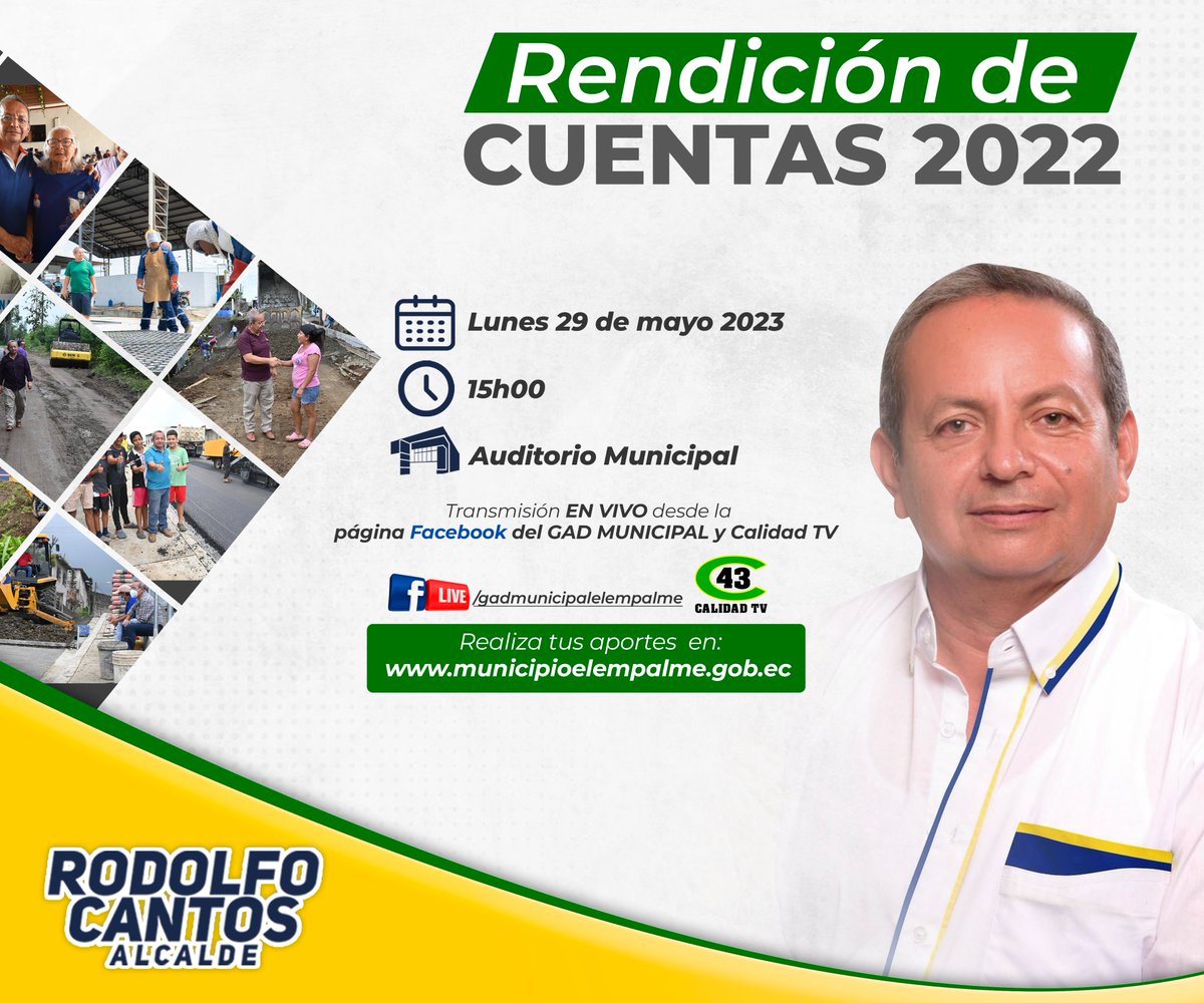 El Empalme convocó a rendición de cuentas 2022 en mayo de 2023