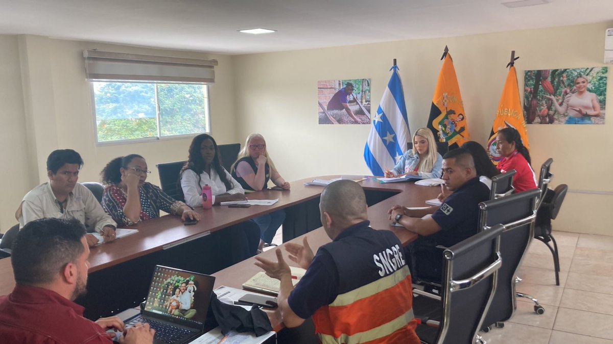 Secretaría de Gestión de Riesgos valida plan de contingencia en Guayaquil