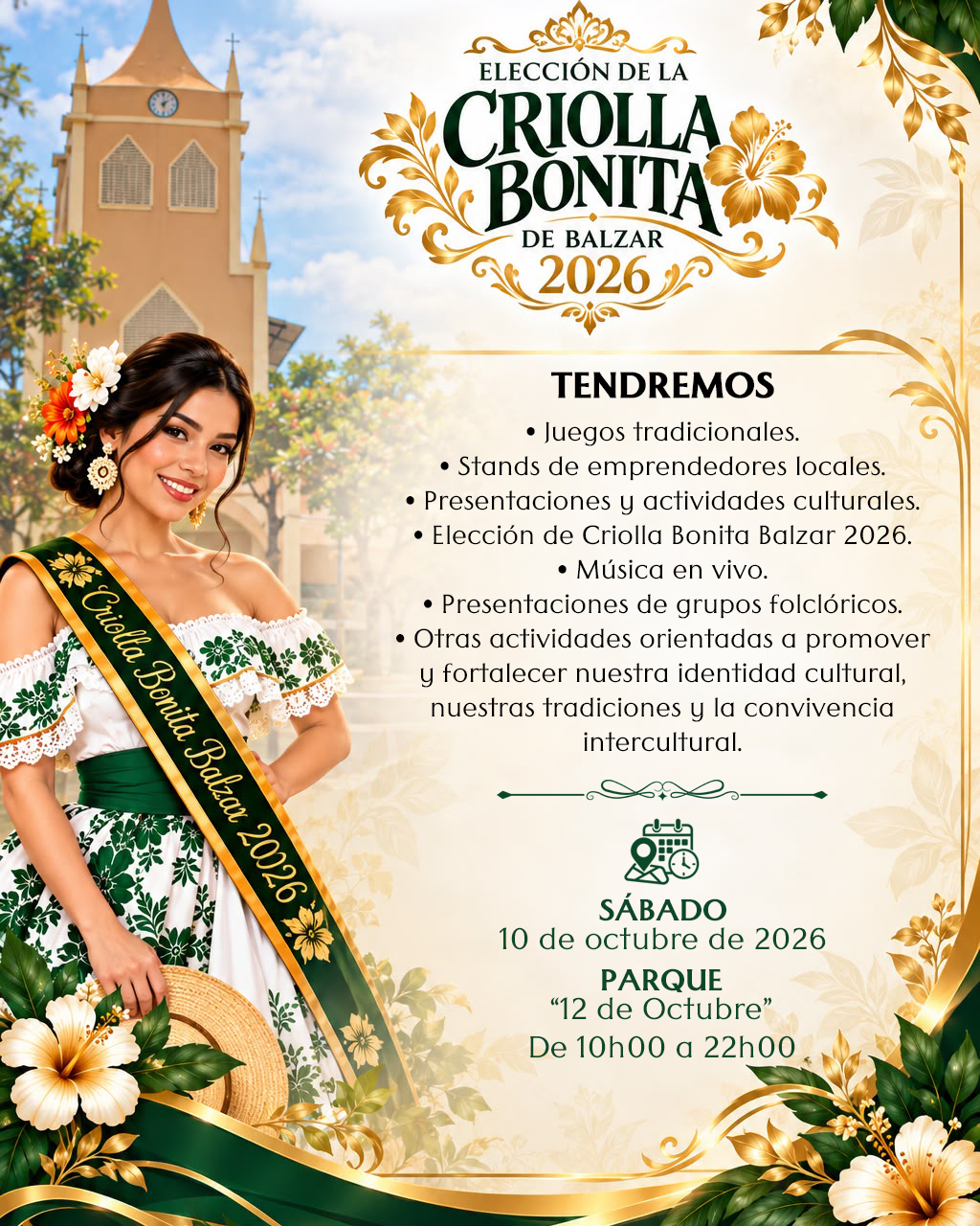Balzar celebra la interculturalidad con juegos y feria emprendedora este sábado